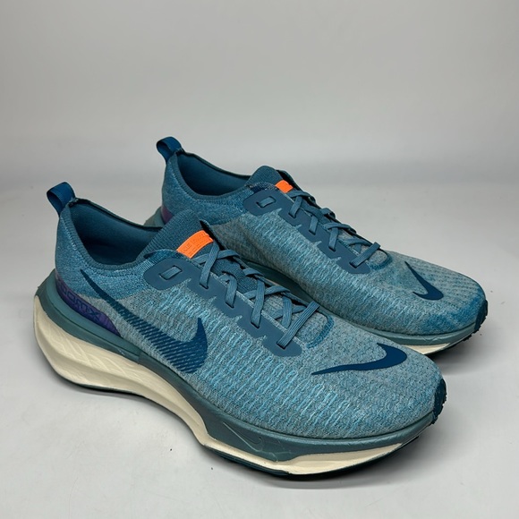New Men’s Nike Zoomx Invincible Run Flyknit 3 Noise Aqua DR2615-401 NWOB - Picture 2 of 5